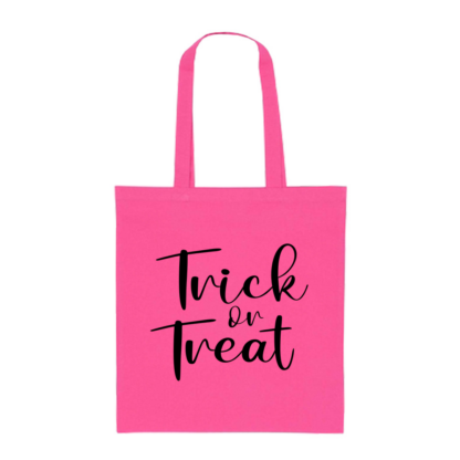 Trick or Treat Halloween Personalised Cotton Tote Bag - Image 12