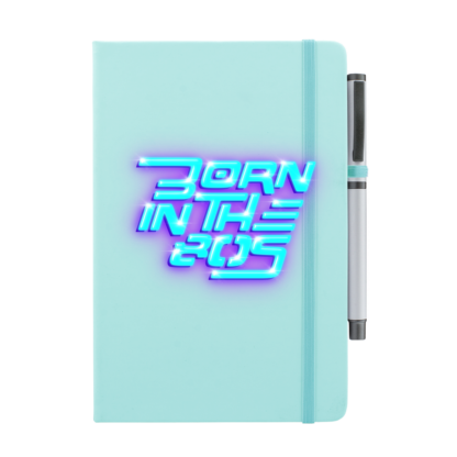 Born in The 80s Personalised Notebook with Pen - Image 14