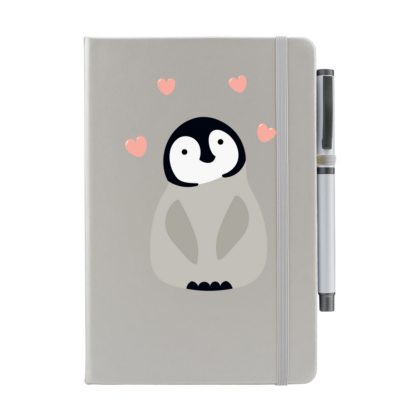 Penguin Personalised Notebook with Pen - Image 11