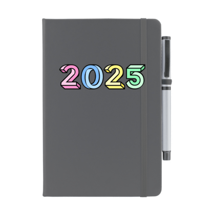 2025 Personalised Notebook with Pen - Image 4