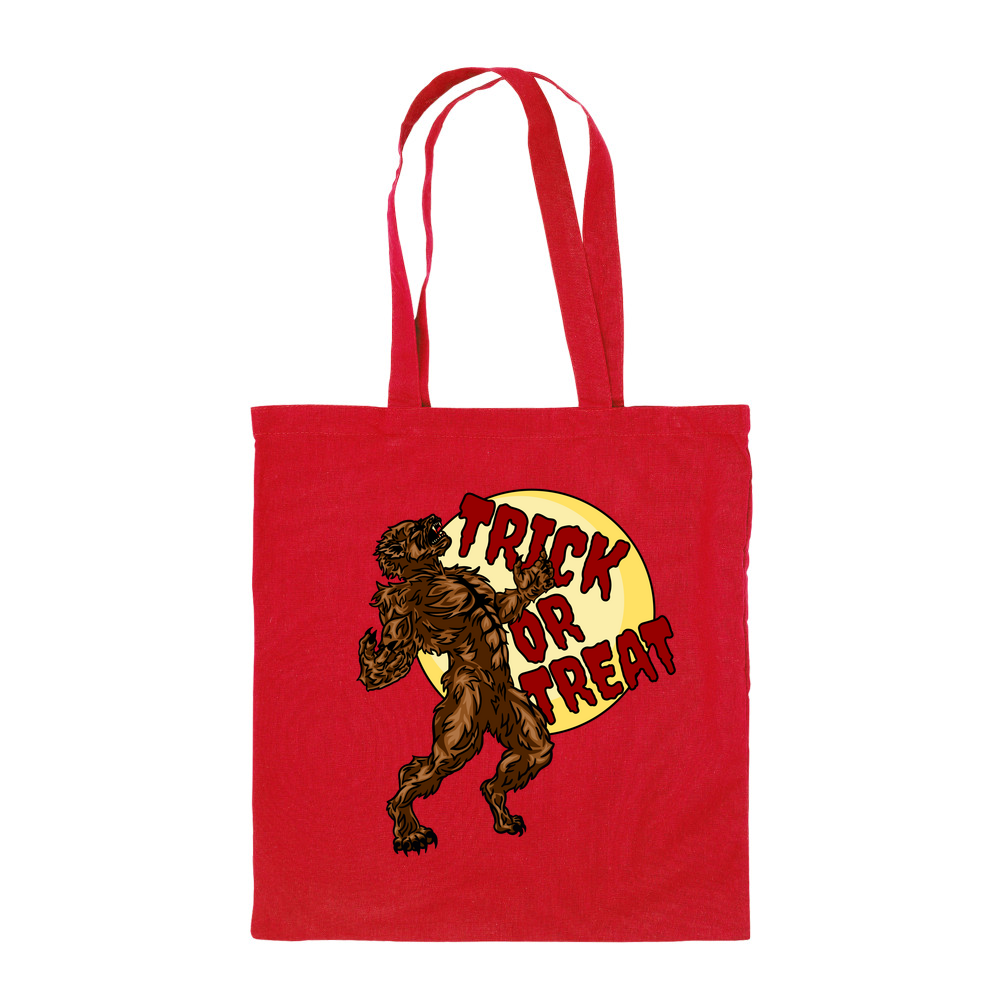 Trick or Treat Werewolf Personalised Tote Bag - Image 8