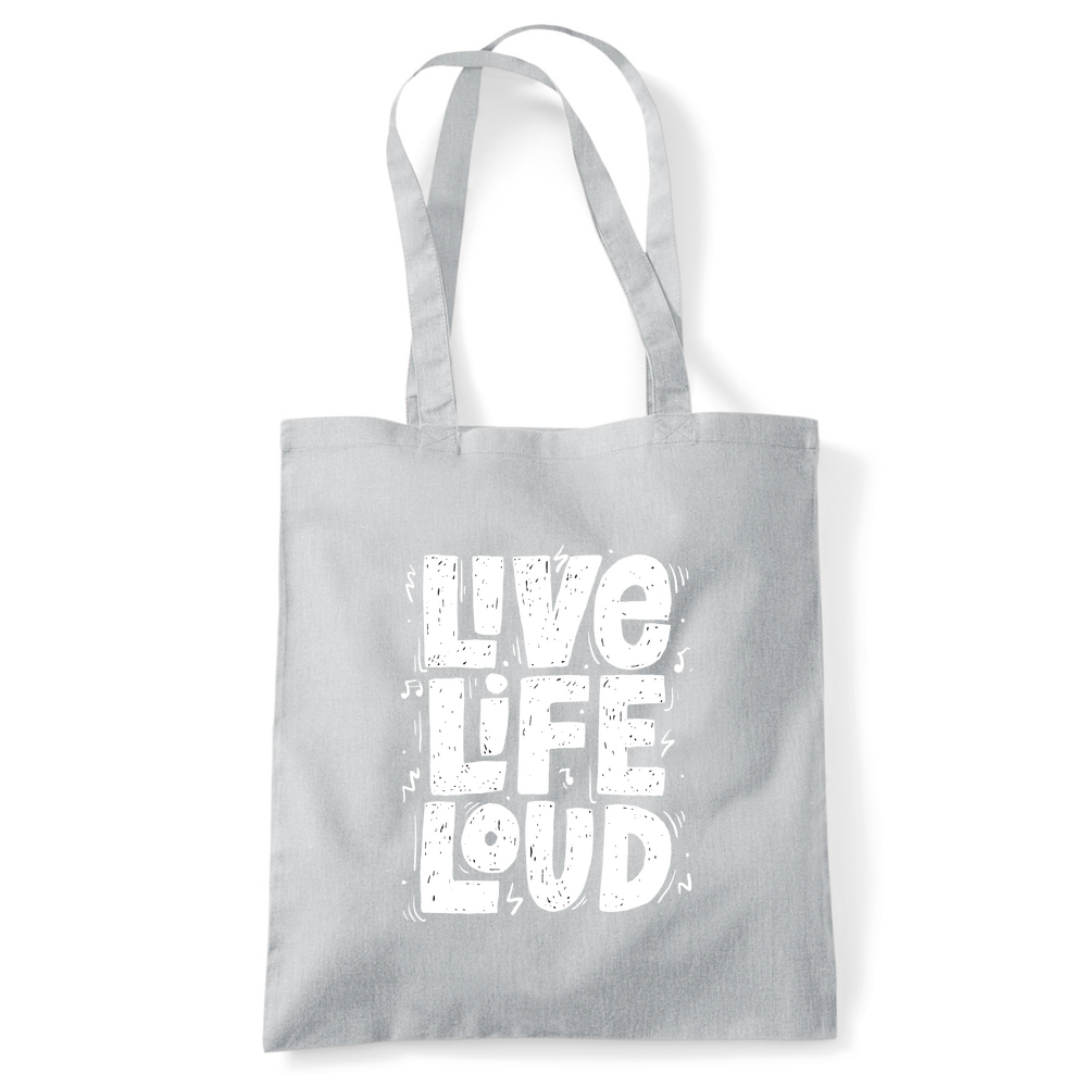 Live Life Loud Tote Bag - Image 12