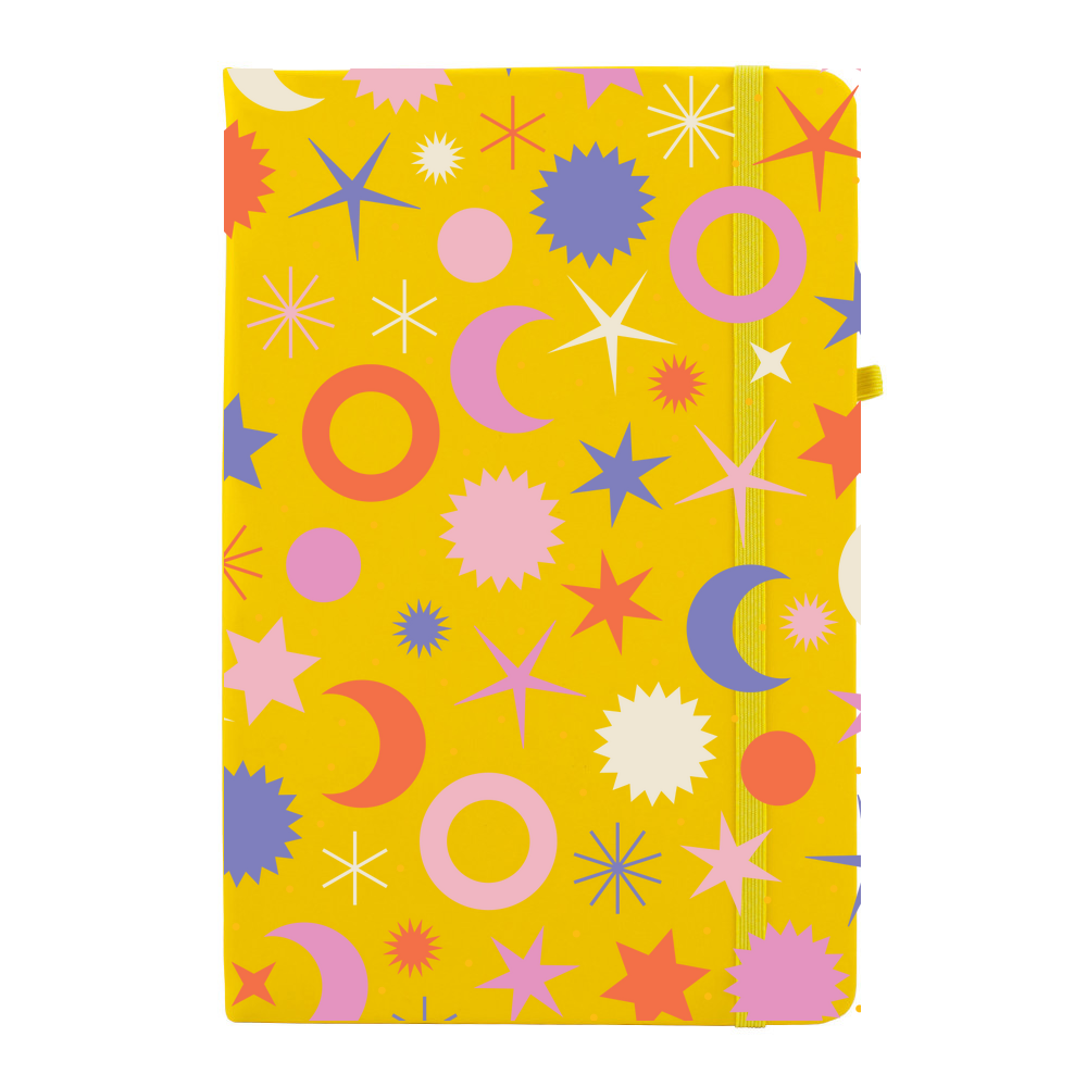 Moons and Stars Pattern Notebook - Image 6