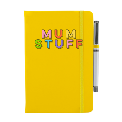 Mum Stuff Personalised Notebook with Pen - Image 11
