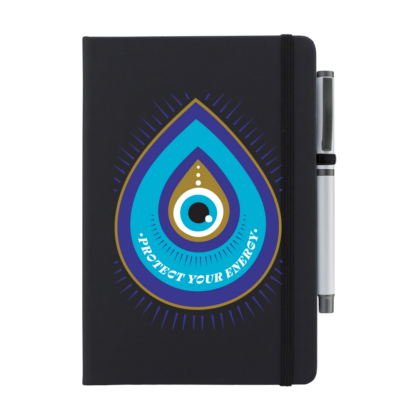 Protect Your Energy Personalised Notebook with Pen - Image 4