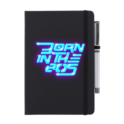 Born in The 80s Personalised Notebook with Pen - Image 5
