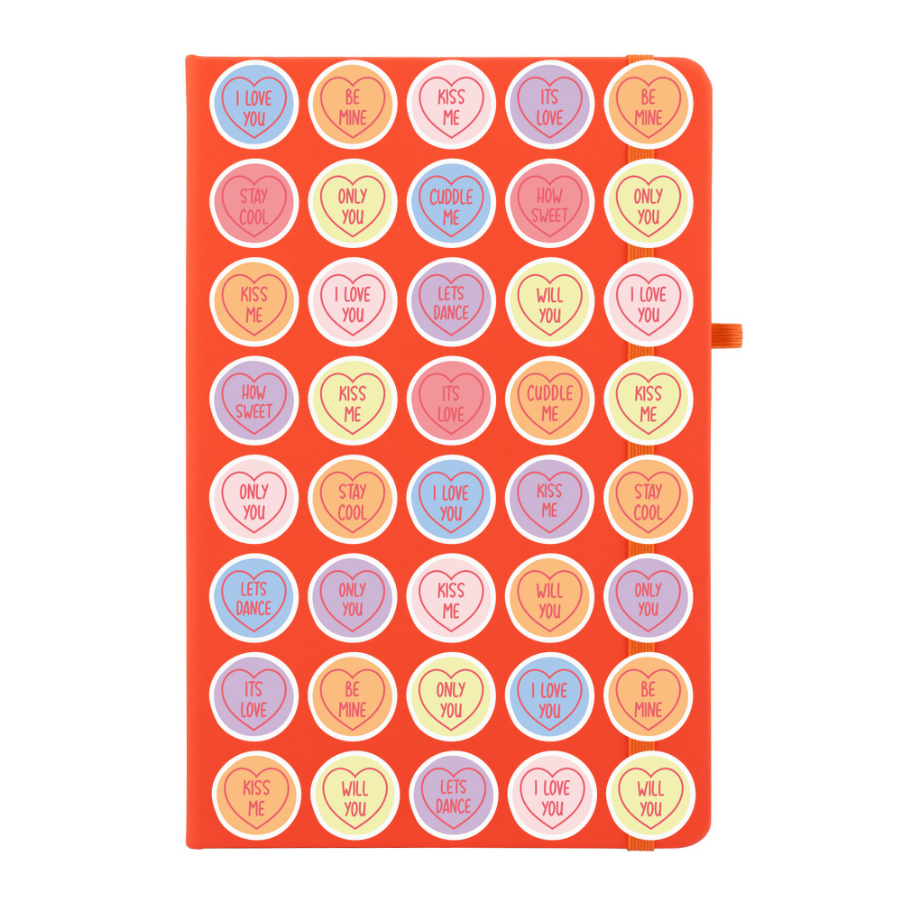Candy Hearts Soft Feel Notebook - Image 12
