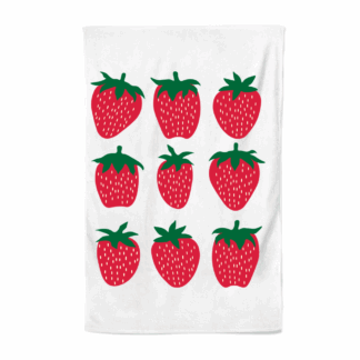 Strawberries Tea Towel