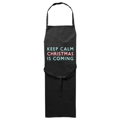 Keep Calm Christmas is Coming Apron - Image 3