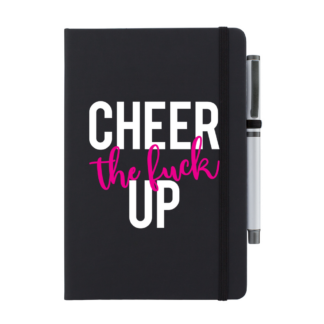 Cheer The F*ck Up Personalised Notebook with Pen