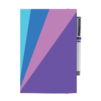 Multicolour Personalised Notebook with Pen