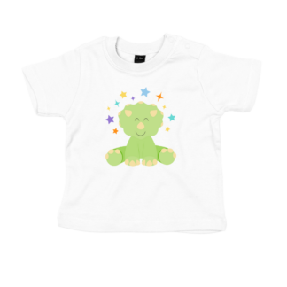 Cute Dinosaur Personalised Baby/Toddler T-Shirt