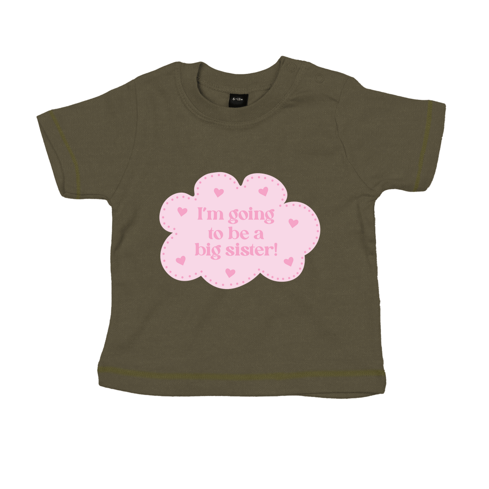 I'm Going To Be a Big Sister Baby/Toddler T-Shirt - Image 12