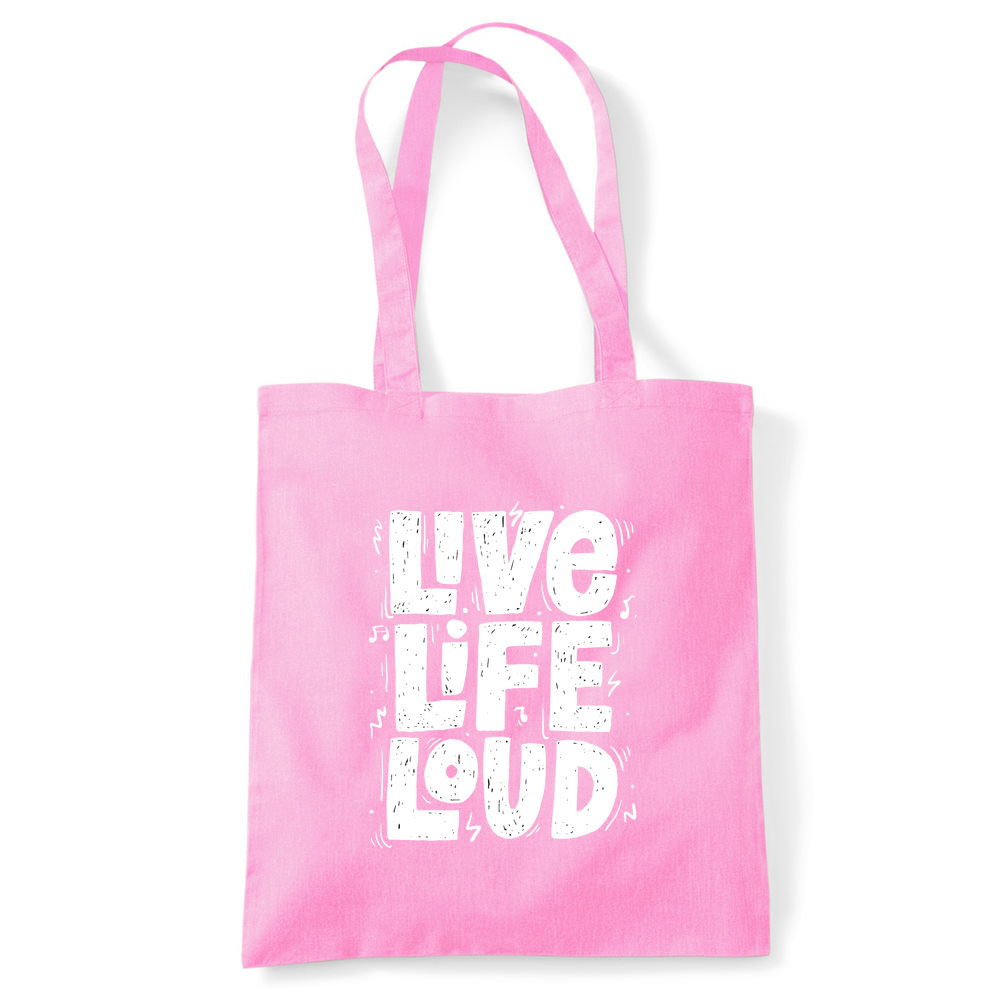 Live Life Loud Tote Bag - Image 28