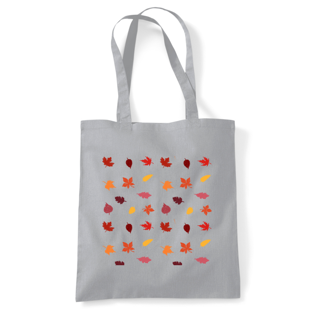 Autumn Leaves Cotton Tote Bag - Image 8