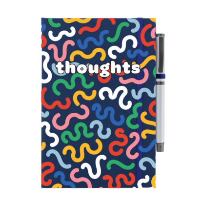 Thoughts Squiggles Notebook with Pen - Image 6