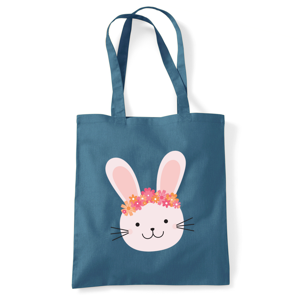 Rabbit Organic Cotton Tote Bag - Image 11