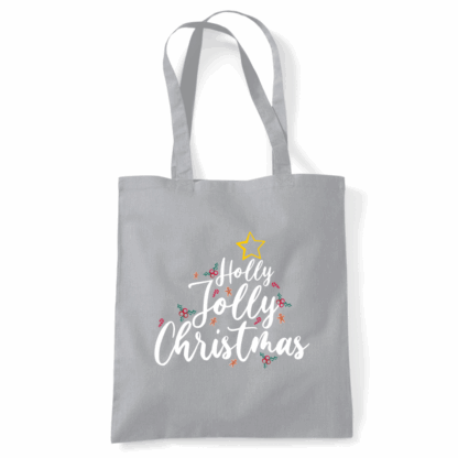Holly Jolly Christmas Tote Bag - Image 9