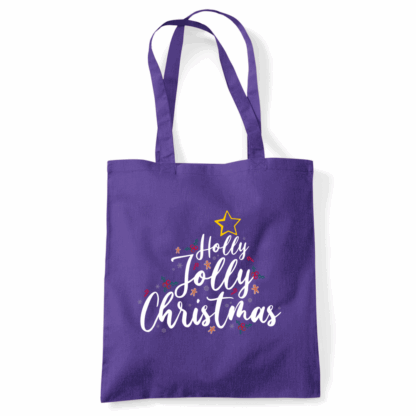 Holly Jolly Christmas Tote Bag - Image 18