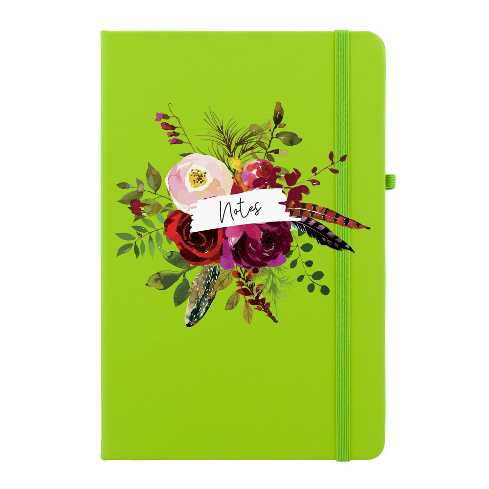 Notes Floral Bouquet Personalised Notebook - Image 7