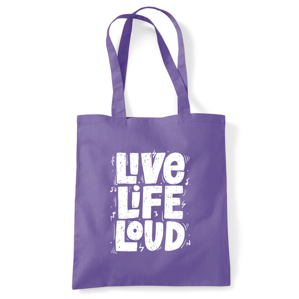 Live Life Loud Tote Bag - Image 24