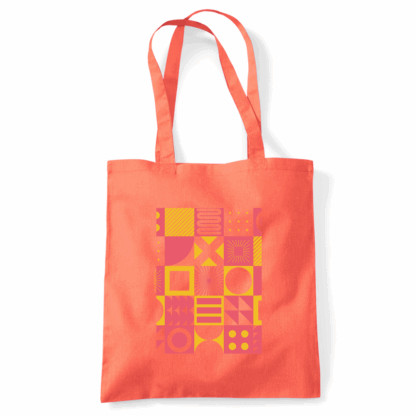 Square Patterns Tote Bag - Image 34
