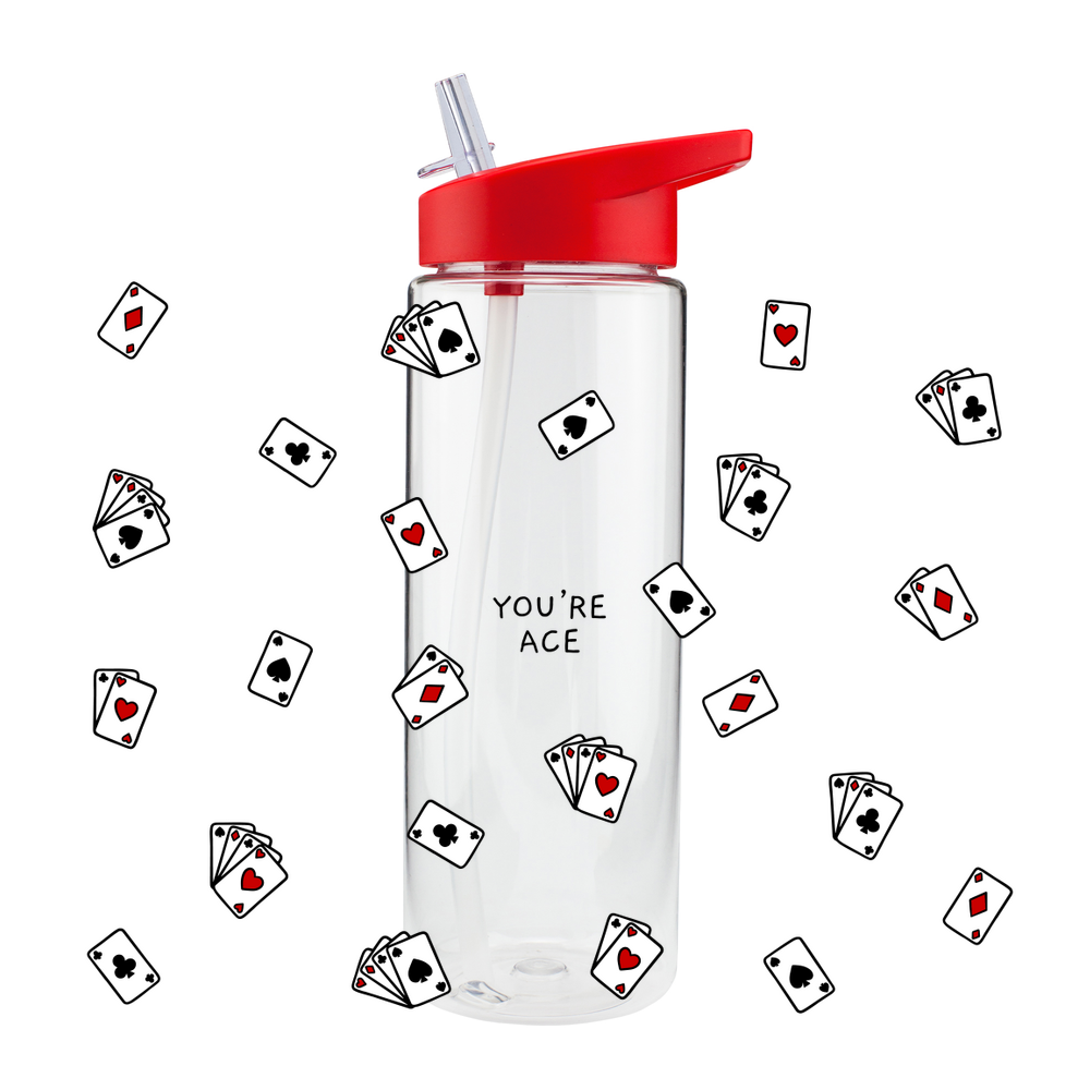 You're Ace Playing Cards Bottle - Image 2