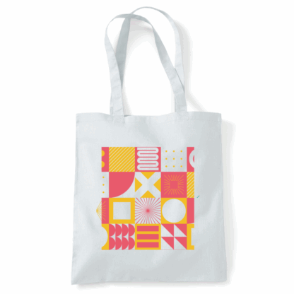 Square Patterns Tote Bag - Image 46