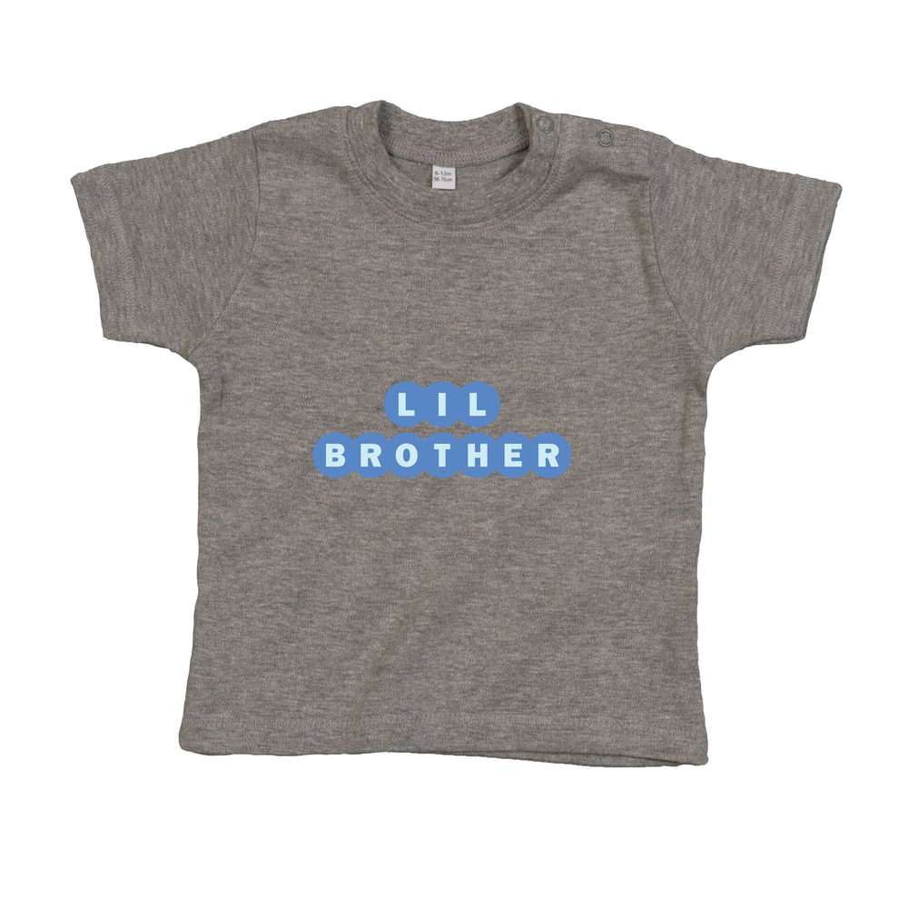 Lil Brother Personalised Baby/Toddler T-Shirt - Image 10