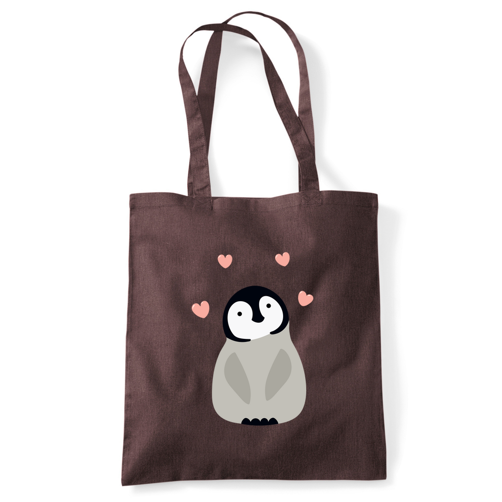 Penguin Organic Cotton Tote Bag - Image 48