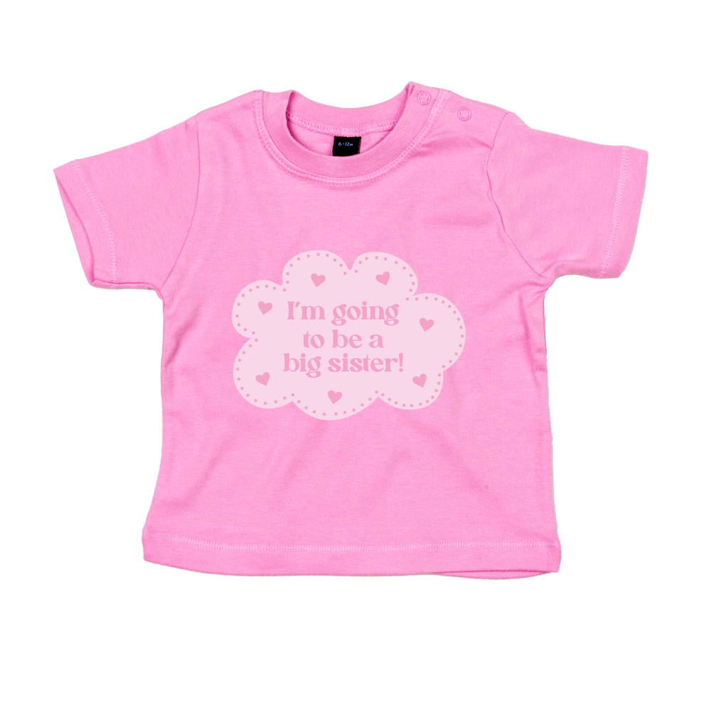 I'm Going To Be a Big Sister Baby/Toddler T-Shirt - Image 2