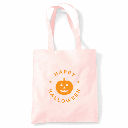 Happy Halloween Pumpkin Personalised Tote Bag - Image 27