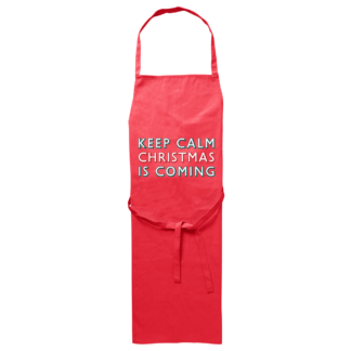 Keep Calm Christmas is Coming Apron