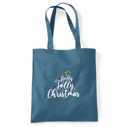Holly Jolly Christmas Tote Bag - Image 12