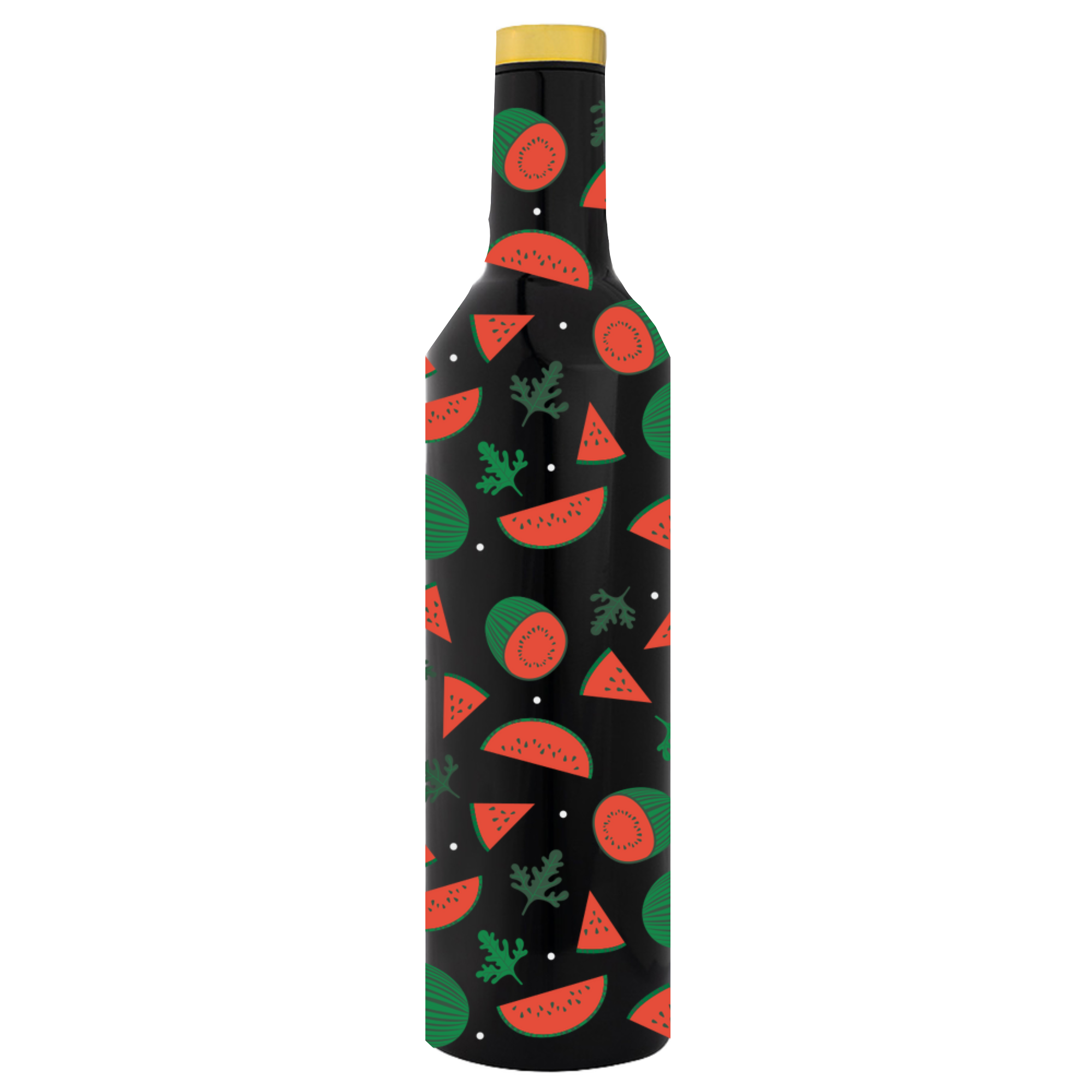 Watermelon Pattern Bottle Flask - Image 4