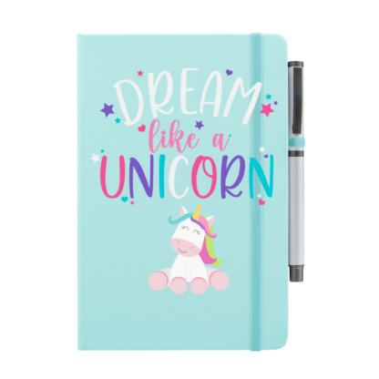 Dream Like a Unicorn Personalised Notebook with Pen - Image 14