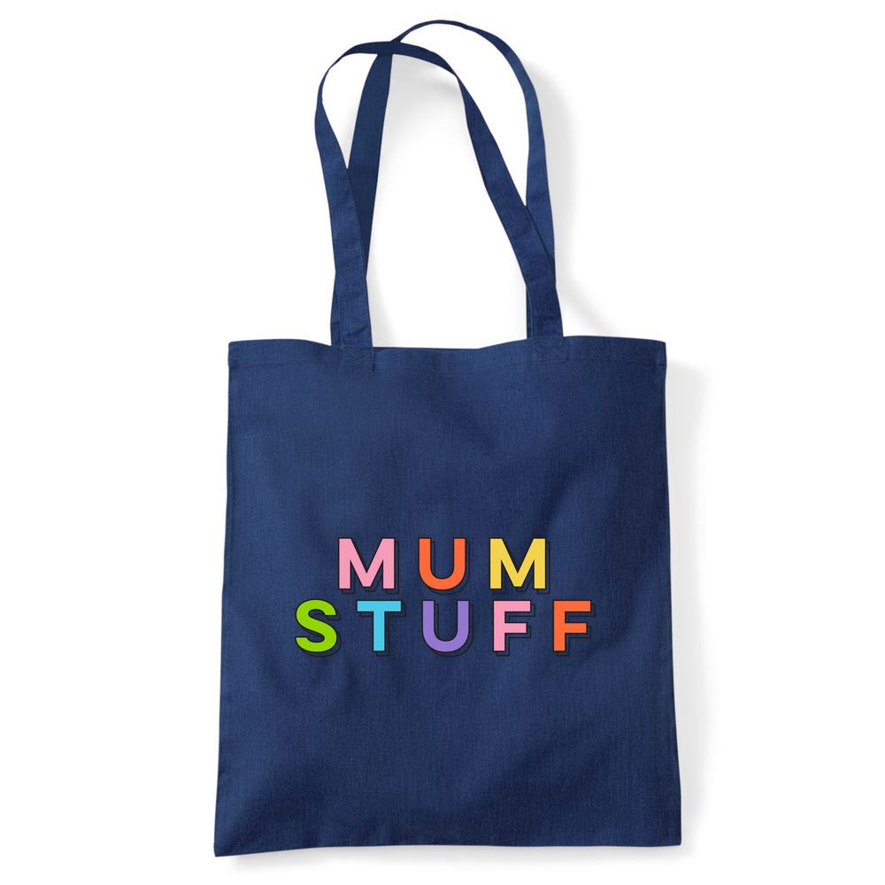 Mum Stuff Personalised Organic Cotton  Tote Bag - Image 9