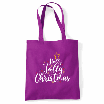 Holly Jolly Christmas Tote Bag - Image 25