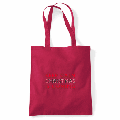 Keep Calm Christmas Is Coming Tote Bag - Image 32