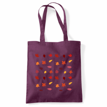 Autumn Leaves Cotton Tote Bag - Image 30