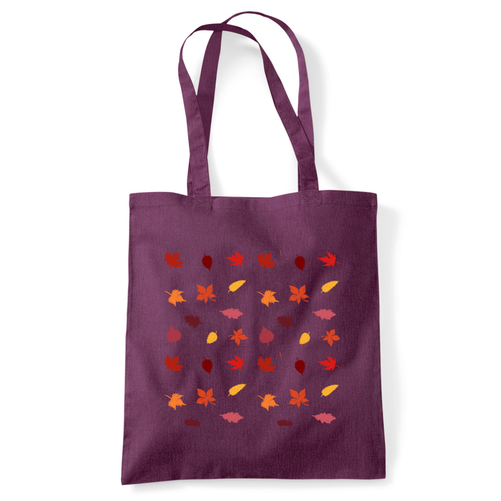 Autumn Leaves Cotton Tote Bag - Image 30
