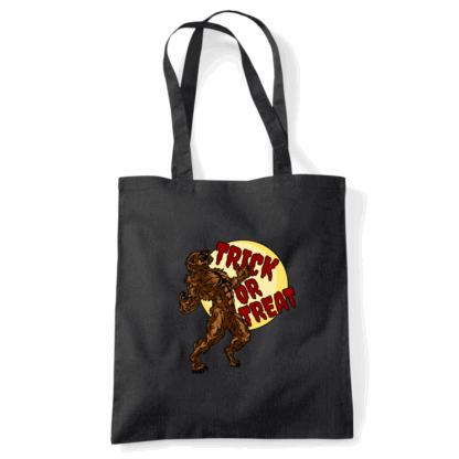 Trick or Treat Werewolf Personalised Tote Bag - Image 3