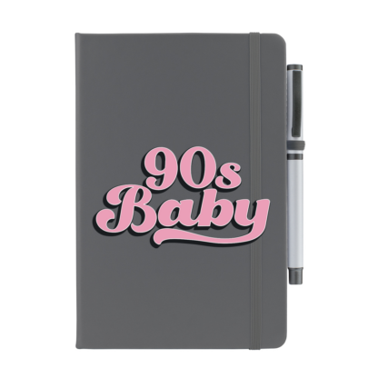 90s Baby Personalised Notebook with Pen - Image 12