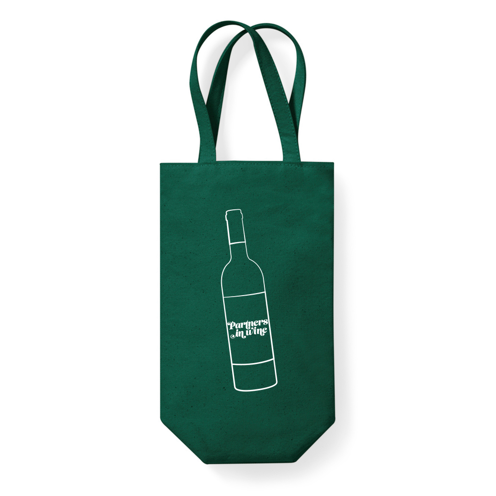 Partners in Wine Bottle Bag - Image 4