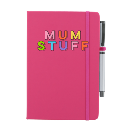 Mum Stuff Personalised Notebook with Pen - Image 8