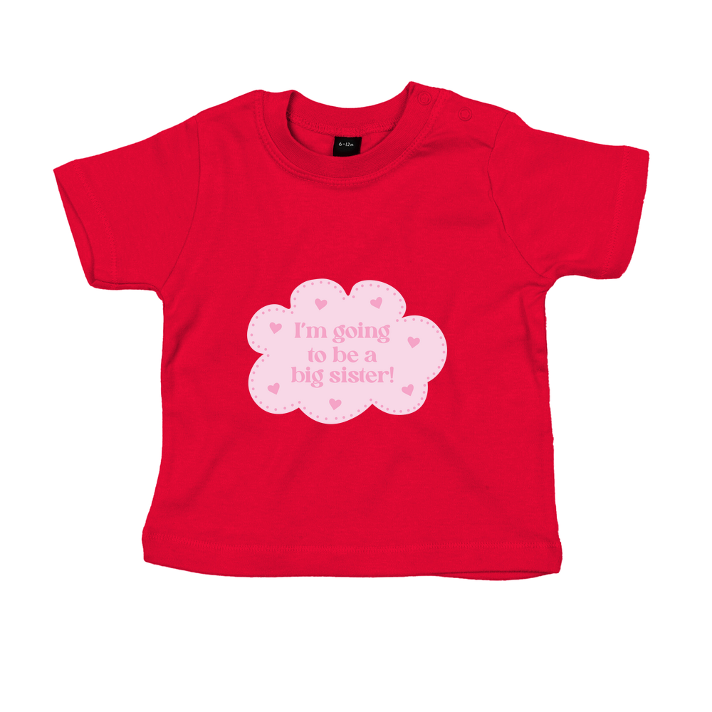 I'm Going To Be a Big Sister Baby/Toddler T-Shirt - Image 4