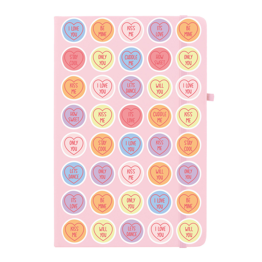 Candy Hearts Soft Feel Notebook - Image 10