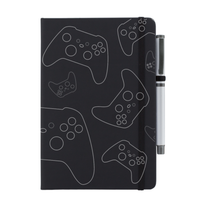 Game Controllers Personalised Notebook with Pen - Image 4