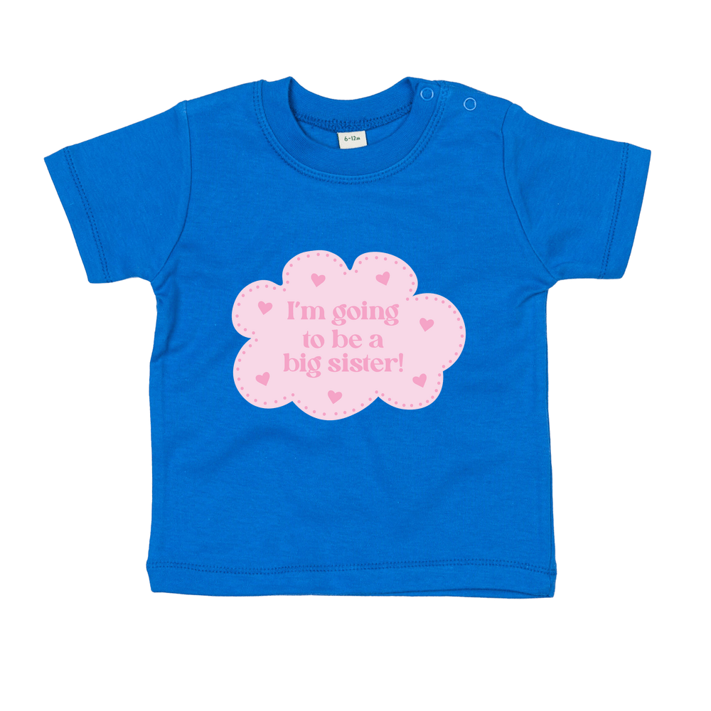 I'm Going To Be a Big Sister Baby/Toddler T-Shirt - Image 7