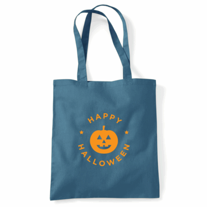 Happy Halloween Pumpkin Personalised Tote Bag - Image 12
